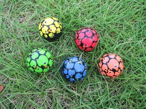 100 Amazing Little Duck Rubber Bouncing Balls 30mm Mixed - Click Image to Close