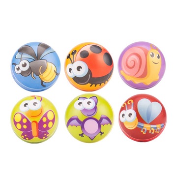 12 Anti-Stress PU Foam Snail Butterfly Bee Insect Squeeze - Click Image to Close
