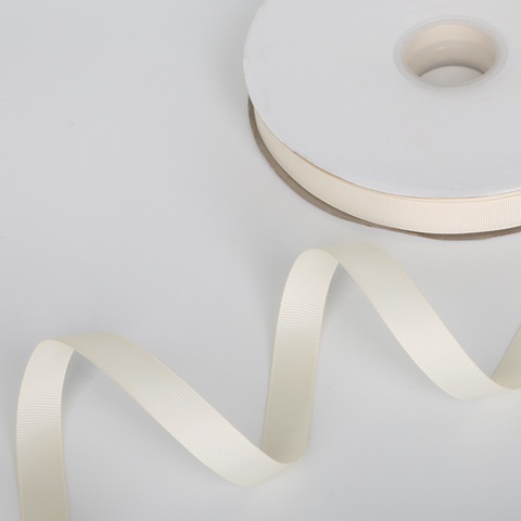 1Roll X 100Yards Ivory Grosgrain Ribbon 15mm 1Roll X 100Yards Ivory Grosgrain Ribbon 15mm