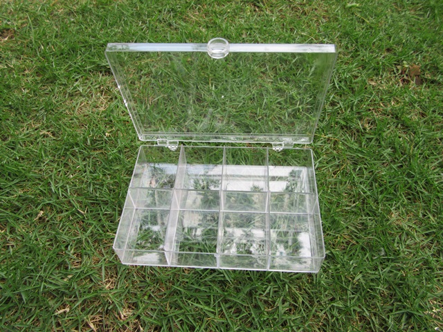 6Pcs Bead Storage Boxes 8 compartment Organizer Tray 6Pcs Bead Storage Boxes 8 compartment Organizer Tray