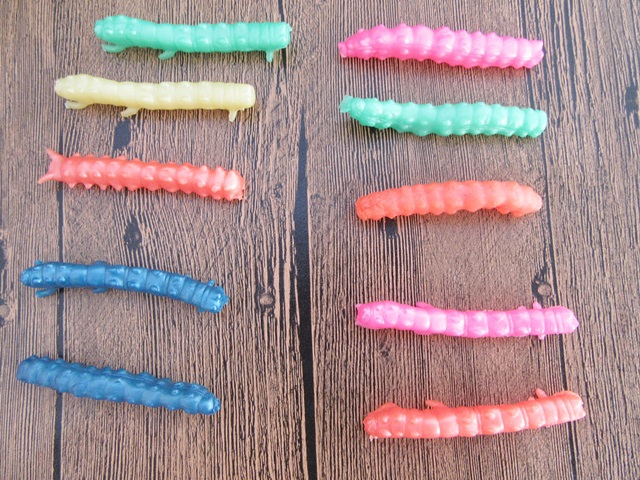 200 Funny Squishy Worm Sticky Toy for Kids - Click Image to Close