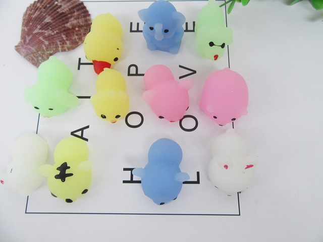 16Pcs Hand Squeeze Squishy Animal Healing Stress Reliever Toys - Click Image to Close