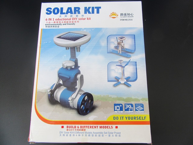 1Set DIY 6in1 Solar Kit 6 Different Models Roboti Puzzle Solar P - Click Image to Close
