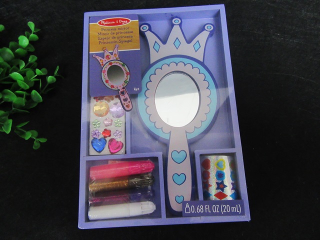 1Set Hand DIY Decorate Mirror Princess Mirror Craft Set 1Set Hand DIY Decorate Mirror Princess Mirror Craft Set