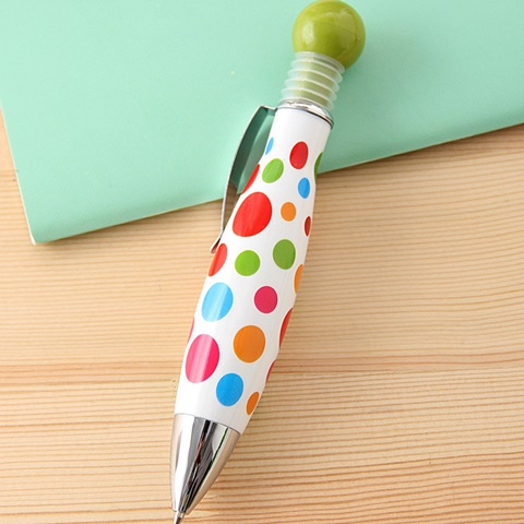 5x16Pcs Bowling Shape Ballpoint Ball Point Pen Kids Stationery - Click Image to Close