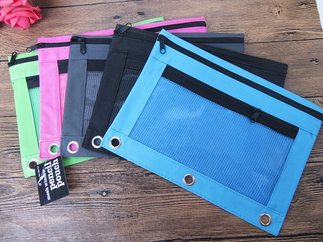10Pcs Mesh Window Pencil Pouch Pencil Case Zipper Pen Bags Mixed 10Pcs Mesh Window Pencil Pouch Pencil Case Zipper Pen Bags Mixed