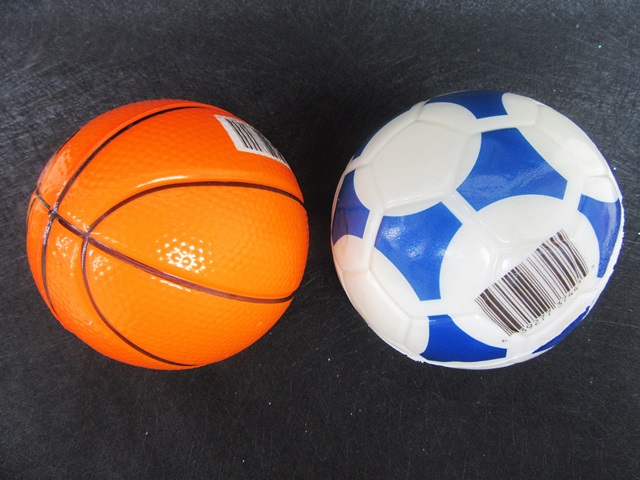 24Pcs Sponge Balls Football Basketball 11cm Dia 24Pcs Sponge Balls Football Basketball 11cm Dia