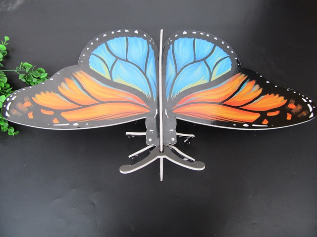 4Pcs 3D Foam Butterfly Puzzles Education Toy - Click Image to Close