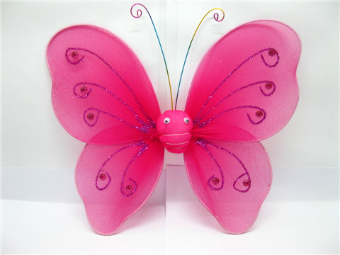 10X New Red Butterfly Fairy Wings Dress-up - Click Image to Close