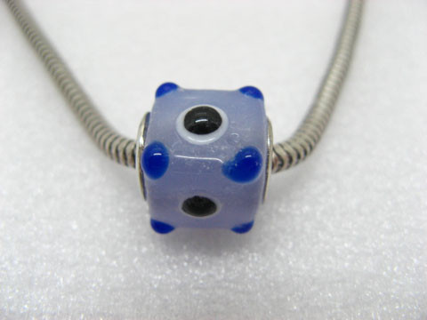 50 Blue Murano Cubic Glass Pandora Beads 50 Blue Murano Cubic Glass Pandora Beads