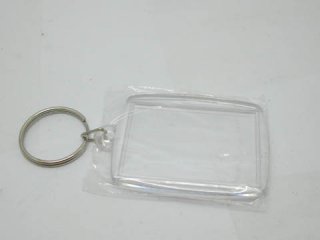 100X New Clear Photo-Frame Key Rings Wholesale 100X New Clear Photo-Frame Key Rings Wholesale