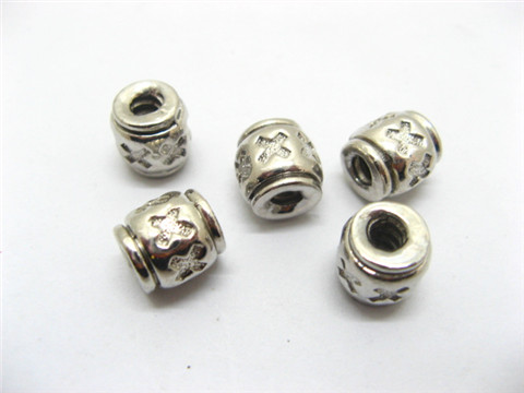 20 Alloy European Carved Metal Thread Beads ac-sp317 - Click Image to Close