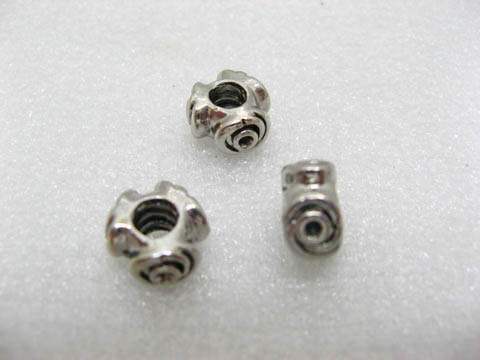 10 Alloy European Carved Metal Thread Beads ac-sp321 - Click Image to Close