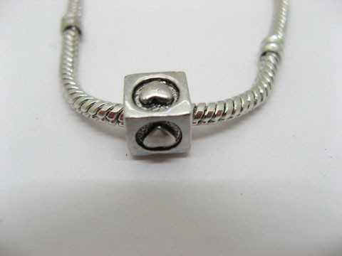 60 Alloy Pandora Heart Metal Thread Beads ac-sp358 60 Alloy Pandora Heart Metal Thread Beads ac-sp358