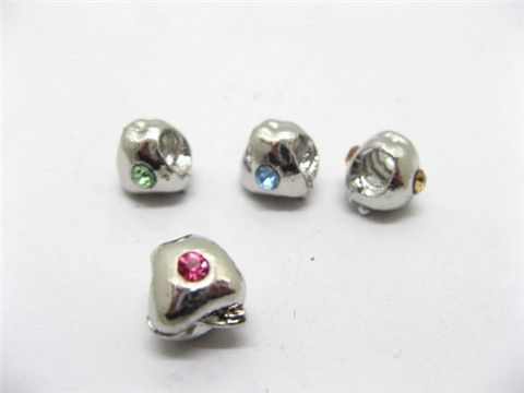 100 Alloy Apple Thread Pandora beads ac-sp545 100 Alloy Apple Thread Pandora beads ac-sp545