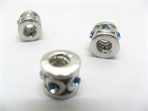 20 Alloy Barrel Thread European Beads ac-sp548 - Click Image to Close