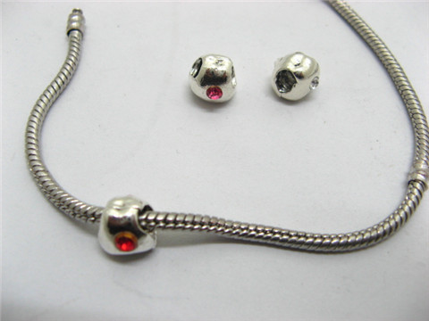 50 Alloy Apple Thread Pandora beads ac-sp590 50 Alloy Apple Thread Pandora beads ac-sp590