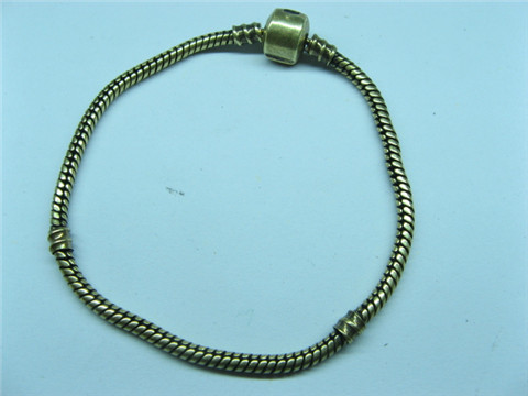 1X Bronze Plated Pandora Bracelet 20cm 1X Bronze Plated Pandora Bracelet 20cm