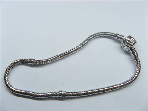 1 Metal Carved Clasp European Bracelets 21cm pa-s28 - Click Image to Close