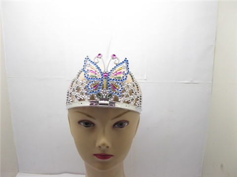 12 Beautiful Flashing Butterfly Tiara w/Optic Lamp 12 Beautiful Flashing Butterfly Tiara w/Optic Lamp