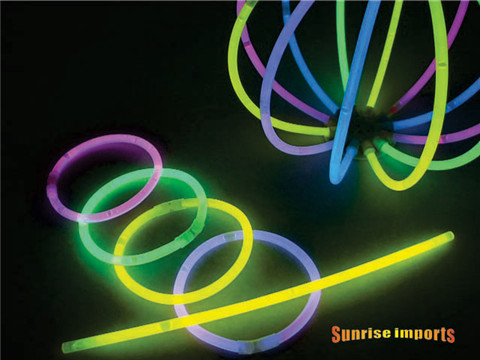 50 Glow in Dark Sticks Bracelets For Disco Party 200mm - Click Image to Close