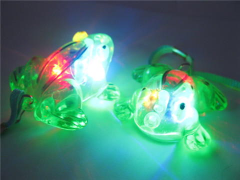 48Pcs Flashing Frog Necklaces For Disco Party 48Pcs Flashing Frog Necklaces For Disco Party