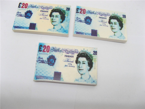 50 Novelty 20 Pound Money Erasers st-e-ch7 - Click Image to Close