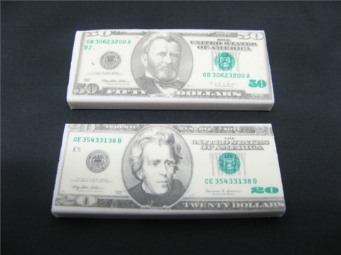 30 Assorted Vivid USD Dollar Erasers st-e39 - Click Image to Close