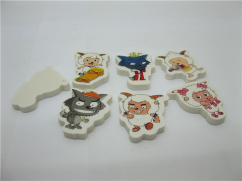 45Pack X 2Pcs Novelty Cartoon Sheep Erasers Assorted - Click Image to Close