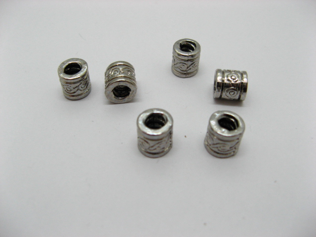 20 Alloy Pandora Carved Metal Thread Beads ac-sp278 20 Alloy Pandora Carved Metal Thread Beads ac-sp278