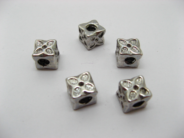 20 Alloy Pandora Carved Metal Thread Beads ac-sp283 - Click Image to Close