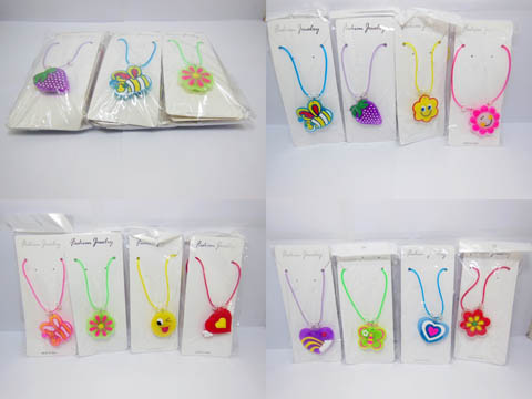 12 Flashing Funny Cartoon Necklace Assorted 12 Flashing Funny Cartoon Necklace Assorted
