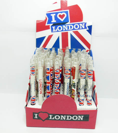 64 I Love London Ball Point Pens Wholesale - Click Image to Close
