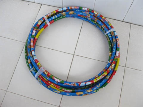 10 Hula Hoops Exercise Sports Hoop Cartoon Design 45cm - Click Image to Close