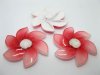 20Pcs Red Flower Hairclip Jewelry Finding Beads 6cm 20Pcs Red Flower Hairclip Jewelry Finding Beads 6cm