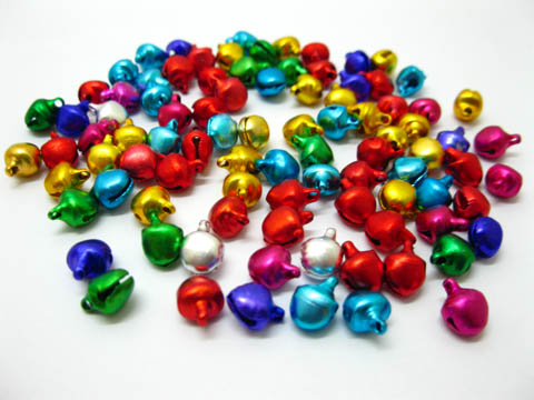 1000 Aluminium Jingle Bell Beads Pendants Charms 12x10mm 1000 Aluminium Jingle Bell Beads Pendants Charms 12x10mm