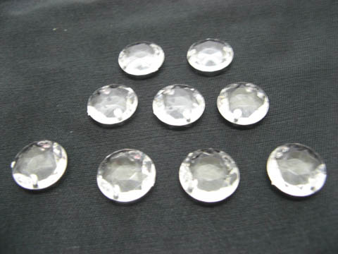500gram (440pcs) New Clear Flat Beads Wholesale - Click Image to Close
