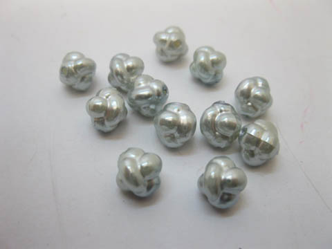 1300Pcs 10mm Light Gray Knot Loose Beads Finding 1300Pcs 10mm Light Gray Knot Loose Beads Finding