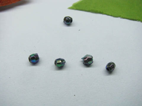 22000Pcs Shiny Colorful Faceted Round Beads 4mm Finding 22000Pcs Shiny Colorful Faceted Round Beads 4mm Finding