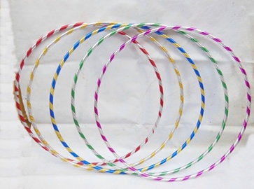 10 New Colorful Hula Hoops Exercise Sports Hoop 75cm - Click Image to Close