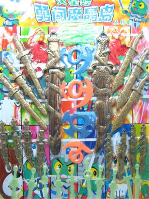 10 Set of 30pcs Antique Snake Swords Weapon Set Toy 10 Set of 30pcs Antique Snake Swords Weapon Set Toy