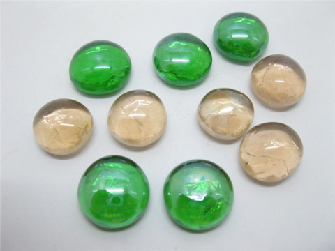 6000 Assorted Classic Flat Glass Marbles - Click Image to Close