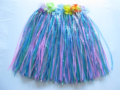 5X Cool Dress-up Hawaiian Hula Skirt 400mm ce28 - Click Image to Close