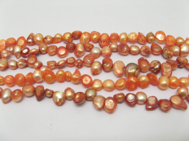 5 strand pink fresh water pearl beads 5 strand pink fresh water pearl beads