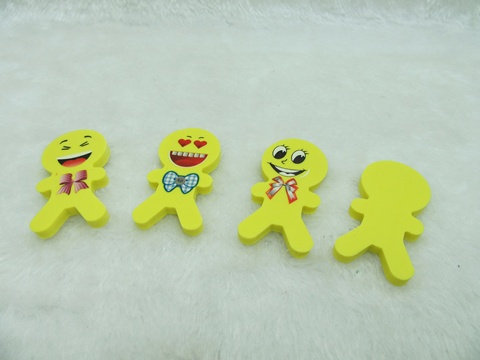 36Pkts x 2Pcs Novelty Smiley Face Emoticons Erasers - Click Image to Close