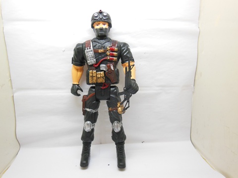 5Pc New Police Toy Action Figure w/Weapon - Moveable - Click Image to Close